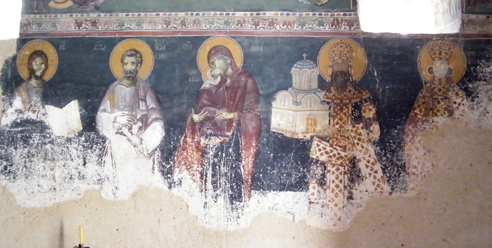 FOTO 6 Ktitorska freska iz Kraljeve crkve u Studenici