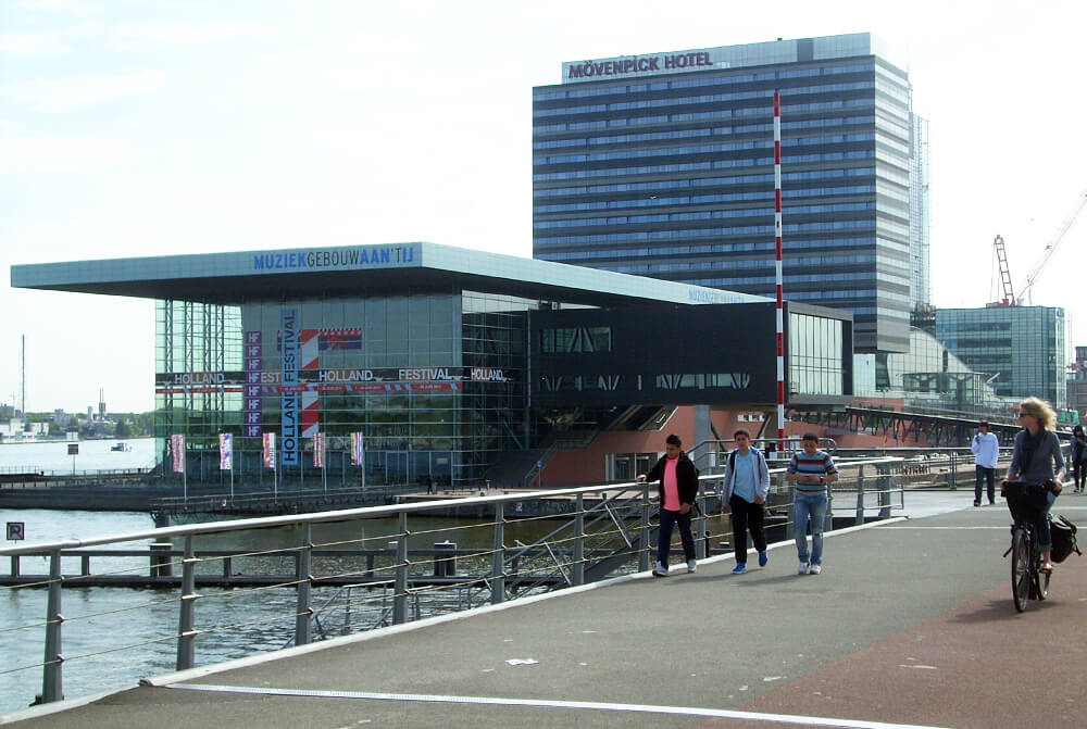 FOTO 3 Muziekgebouw aant Ij u Amsterdamu, deo novog kulturnog distrikta na vodi